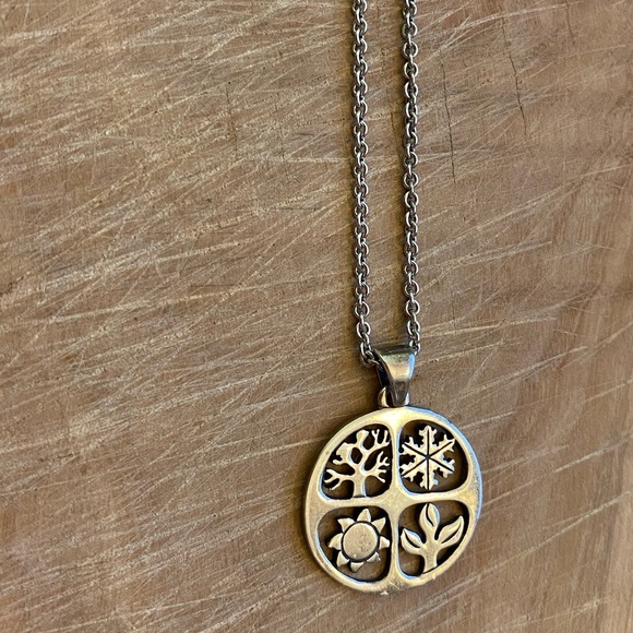 James Avery Jewelry - Retired James Avery four seasons pendant and chain